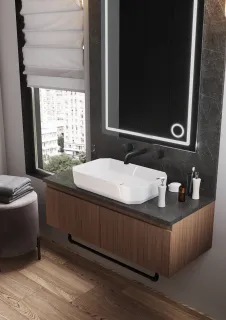 Раковина Sanita Luxe Line WB.CT/Line/55-N/WHT.G/S1 55.6 см